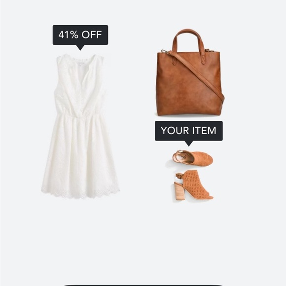 DIBA Lili perforated booties size 7 brown suede heels open toe STITCHFIX - Picture 3 of 8